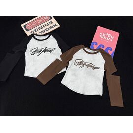 Светер Дитячий на дівчинку 5817 brown р.120-160 "Yalisi" недорого оптом від прямого постачальника