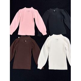 Фотография Свитер детский на девочку 759 pink р.110-150 "Yalisi" недорого оптом от прямого поставщика