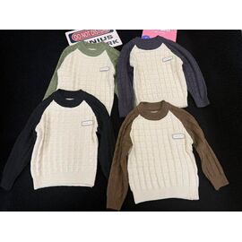 Фотография Свитер детский на девочку 811 brown р.110-150 "Yalisi" недорого оптом от прямого поставщика