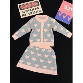 Костюм дитячий на дівчинку 821 grey р.90-130 "Yalisi" недорого оптом від прямого постачальника