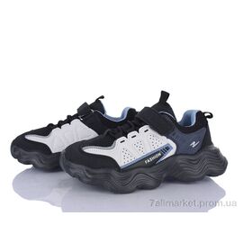 Фотография Кроссовки детские модные Весна/осень GY535-3A (8 пар р.32-37) "Xifa kids" недорого оптом от прямого поставщика