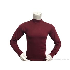 Гольфи чоловічі Весна/осінь B01 бордовий (3 шт. р.сіткаM-XL) "TurkishBrend" недорого оптом від прямого постачальника