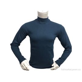 Гольфи чоловічі Весна/осінь B01 синій (3 шт. р.сіткаM-XL) "TurkishBrend" недорого оптом від прямого постачальника