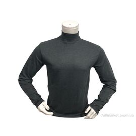 Гольфи чоловічі Весна/осінь B01-Б т.сірий (3 шт. р.сітка3XL-5XL) "TurkishBrend" недорого оптом від прямого постачальника