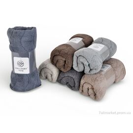 Фотография Полотенце  66423 (12261) 35x75см mix (6 шт. р.сетка One size) "Obuvok" недорого оптом от прямого поставщика