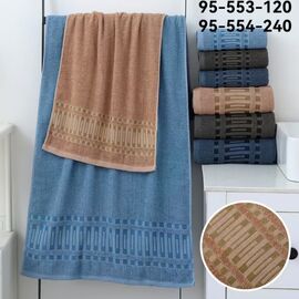 Фотография Полотенце 95-553-120 р.70*140 "Koloco" недорого оптом от прямого поставщика