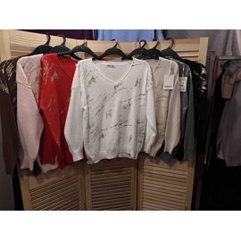 Светр жіночий 521 brown р.46-52 "Emsweekis" недорого оптом від прямого постачальника