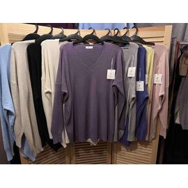 Фотография Свитер женский E1207 purple р.54-58 "Emsweekis" недорого оптом от прямого поставщика