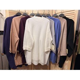 Фотография Туника женская E1184 purple р.54-58 "Emsweekis" недорого оптом от прямого поставщика