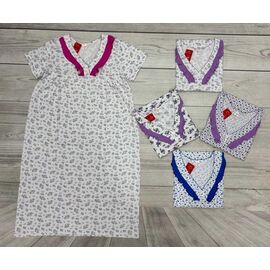 Нічня жіноча 335 mix р.58-66 "Imlion" недорого оптом від прямого постачальника