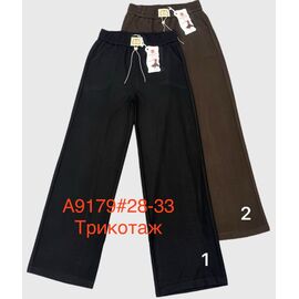 Штани спортивні жіночі A9179-2 brown р.28-33 "Immei" недорого оптом від прямого постачальника