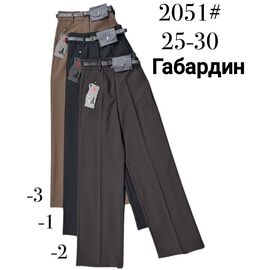 Жіночі штани 2051-1 black р.25-30 "Immei" недорого оптом від прямого постачальника