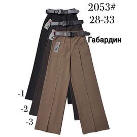 Жіночі штани 2053-1 black р.28-33 "Immei" недорого оптом від прямого постачальника