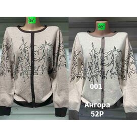 Светр жіночий 001 l.beige р.52 "VERJINIA" недорого оптом від прямого постачальника