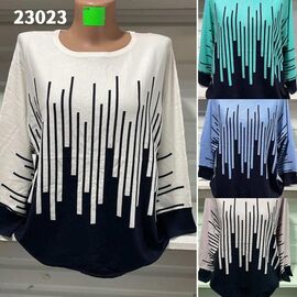 Светр жіночий 23023 white р.one size "VERJINIA" недорого оптом від прямого постачальника