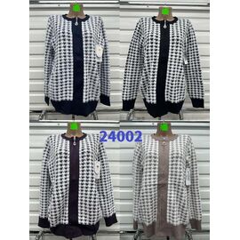 Светр жіночий 24002 brown р.56 "VERJINIA" недорого оптом від прямого постачальника