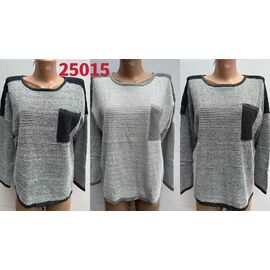 Светр жіночий 25015 l.grey р.one size "VERJINIA" недорого оптом від прямого постачальника