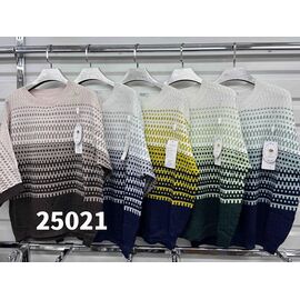 Светр жіночий 25021 mint-navy р.52 "VERJINIA" недорого оптом від прямого постачальника