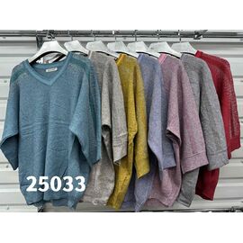 Светр жіночий 25033 red р.one size "VERJINIA" недорого оптом від прямого постачальника