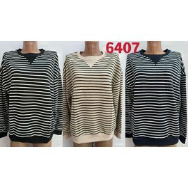 Светр жіночий 6407 black р.52 "VERJINIA" недорого оптом від прямого постачальника