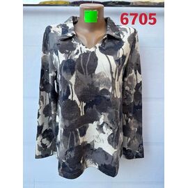 Светр жіночий 6705 grey р.48-58 "VERJINIA" недорого оптом від прямого постачальника