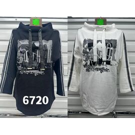 Светр жіночий 6720 white р.50-60 "VERJINIA" недорого оптом від прямого постачальника