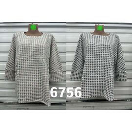 Светр жіночий 6756 grey р.50-60 "VERJINIA" недорого оптом від прямого постачальника