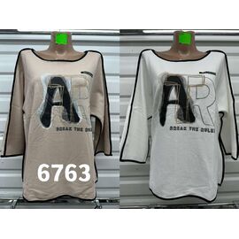 Светр жіночий 6763 beige р.50-56 "VERJINIA" недорого оптом від прямого постачальника