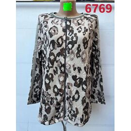 Кардиган жіночий 6769 beige р.48-58 "VERJINIA" недорого оптом від прямого постачальника