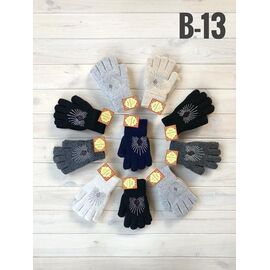 Рукавички дитячі на дівчинку B13 mix р.5-7 "Рукавичка" недорого оптом від прямого постачальника