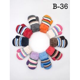 Рукавиці дитячі унісекс B36 mix р.7-10 "Рукавичка" недорого оптом від прямого постачальника