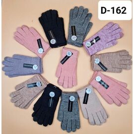 Фотография Перчатки утеплённые женские D162 mix р.22 "Рукавичка" недорого оптом от прямого поставщика