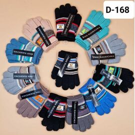 Рукавички дитячі на хлопчика D168 mix р.2-4 "Рукавичка" недорого оптом від прямого постачальника