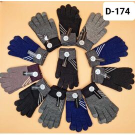 Рукавички дитячі на хлопчика D174 mix р.10-13 "Рукавичка" недорого оптом від прямого постачальника