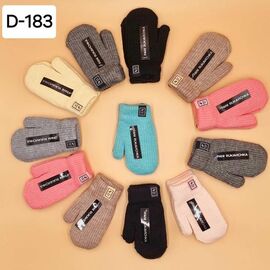 Рукавиці дитячі унісекс D183 mix р.7-10 "Рукавичка" недорого оптом від прямого постачальника