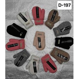 Рукавиці дитячі унісекс D197 mix р.4-6 "Рукавичка" недорого оптом від прямого постачальника