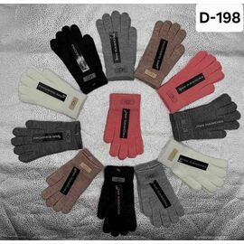 Рукавички дитячі унісекс D198 mix р.10-12 "Рукавичка" недорого оптом від прямого постачальника