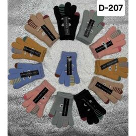 Рукавички дитячі унісекс D207 mix р.5-7 "Рукавичка" недорого оптом від прямого постачальника