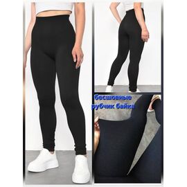 Фотография Лосины женские тёплые 04-1 black р.42-54 "Hoan" недорого оптом от прямого поставщика