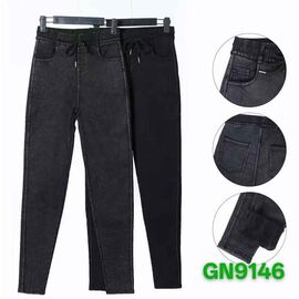 Фотография Джинсы утеплённые женские 9146-1 mix р.XL-5XL "Hoan" недорого оптом от прямого поставщика