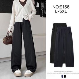 Фотография Штаны женские утеплённые 9156 mix р.L-5XL "Hoan" недорого оптом от прямого поставщика