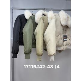 Куртка жіноча зимова 17115 mint р.42-48 "Jacket" недорого оптом від прямого постачальника