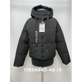 Куртка жіноча демісезонна 17656 black р.42-48 "Jacket" недорого оптом від прямого постачальника
