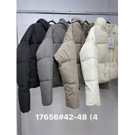 Куртка жіноча демісезонна 17656 grey р.42-48 "Jacket" недорого оптом від прямого постачальника