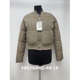 Куртка жіноча зимова 19628 beige р.42-48 "Jacket" недорого оптом від прямого постачальника