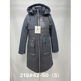 Куртка жіноча демісезонна 218 grey р.42-50 "Jacket" недорого оптом від прямого постачальника