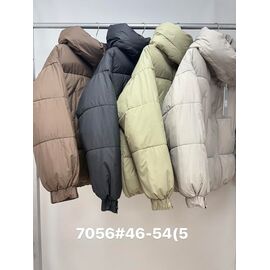 Куртка жіноча зимова 7056 black р.46-54 "Jacket" недорого оптом від прямого постачальника