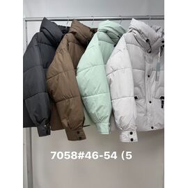 Куртка жіноча зимова 7058 mint р.46-54 "Jacket" недорого оптом від прямого постачальника