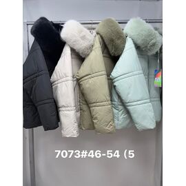 Куртка жіноча зимова 7073 l.blue р.46-54 "Jacket" недорого оптом від прямого постачальника