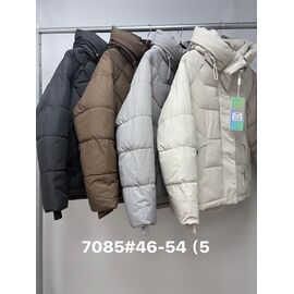 Фотография Куртка женская зимняя 7085 beige р.46-54 "Jacket" недорого оптом от прямого поставщика